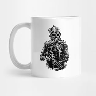 Steampunk Soldier Mug